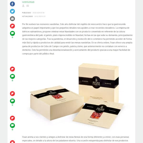 VOZPOPULI – La excelencia jamonera para esta Navidad