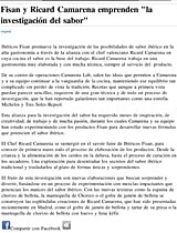 Publicación sobre Ricard Camarena e investigación con FISAN
