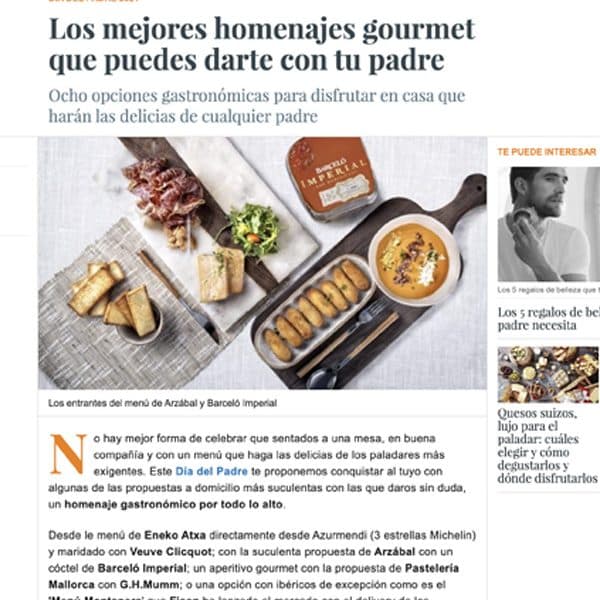 Los mejores homenajes gourmet que puedes darte con tu padre