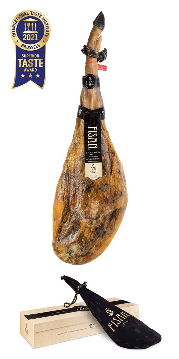 Prosciutto di bellota iberico 75% razza iberica FISAN