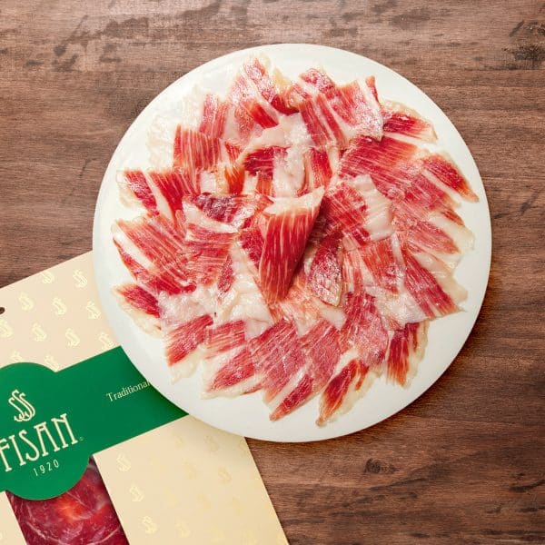 Jambon de Cebo de Campo Ibérique 50% Race Ibérique Coupé à la main FISAN