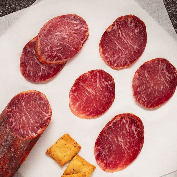 Iberico Bellota Luftgetrocknete Lende 50% Iberische Rasse FISAN