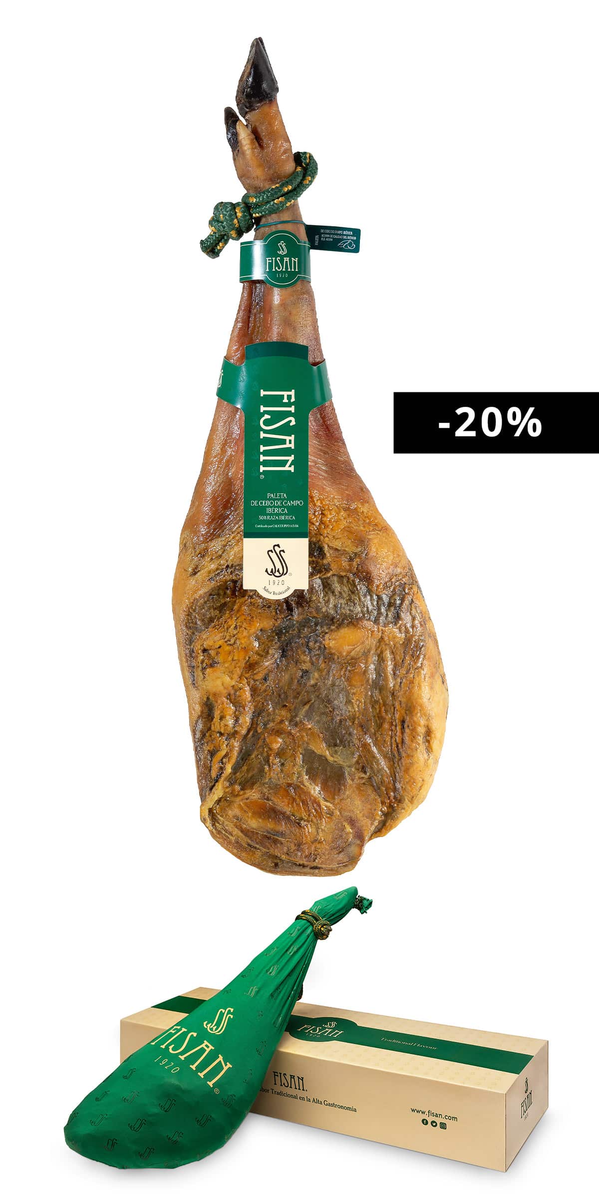 OFERTA PALETA CEBO DE CAMPO 50% IBERICA