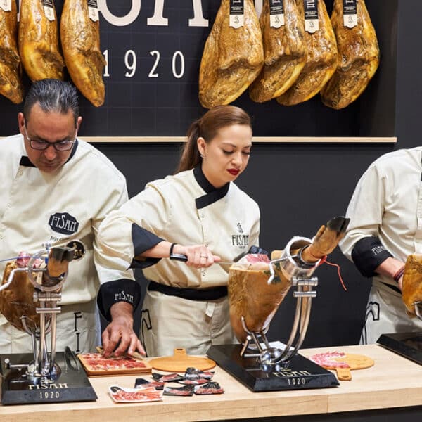 CATA VERTICAL DE JAMONES FISAN AÑADAS 2012, 2015 y 2019, EN SALÓN GOURMETS