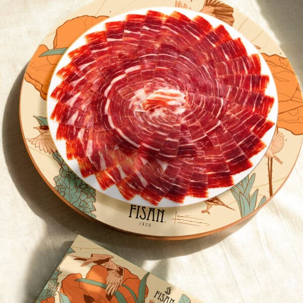 Jamón FISAN Alta Gastronomía Añada 2021 emplatado