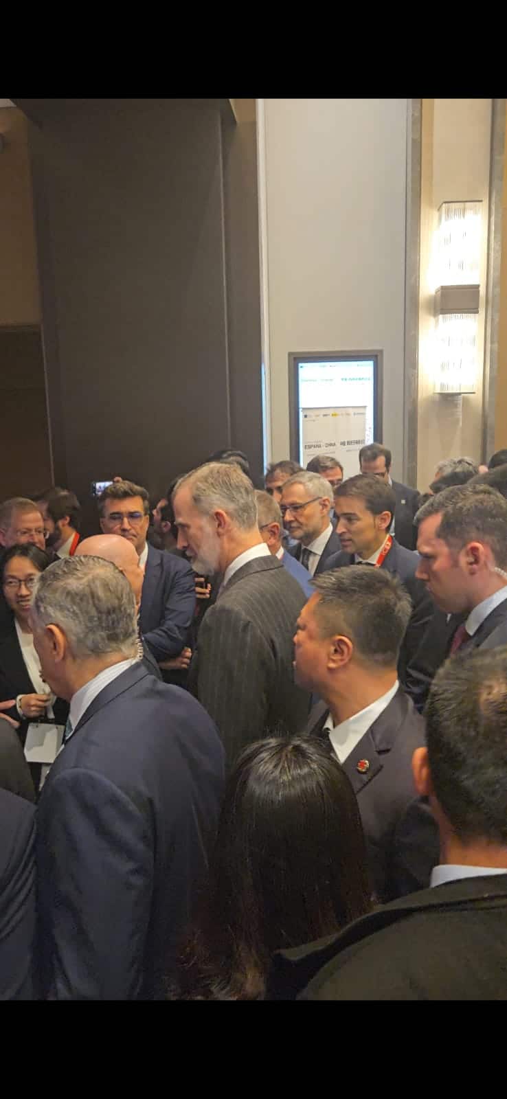 El Rey Felipe VI de España en la China International Import Expo (CIIE 2025) en Shanghái