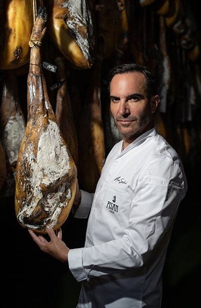 Mario Sandoval cocinero FISAN